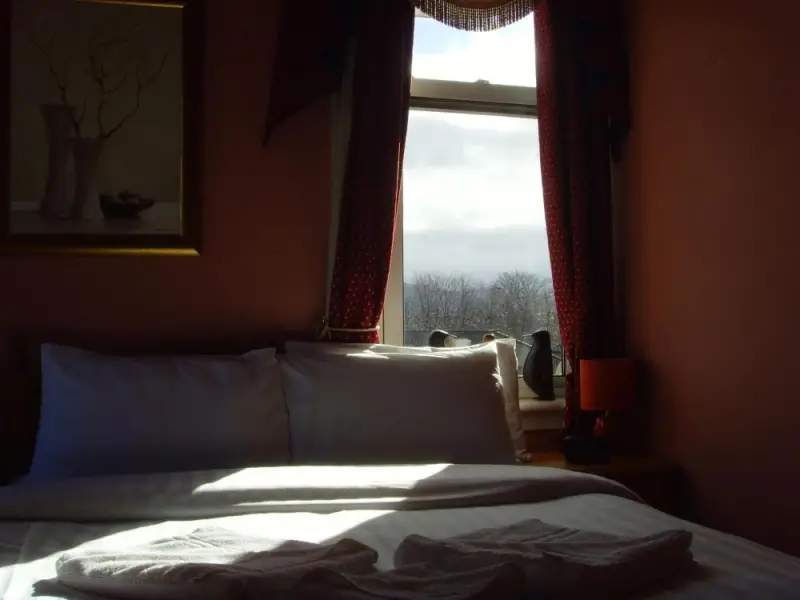 Deluxe Double Room with Castle View and Shared Bathroom